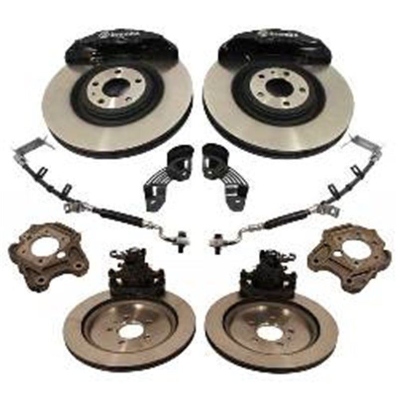 Ford Racing 2005-2014 Mustang Six Piston 15-inch Brake Upgrade Kit - Mammoth Racing -