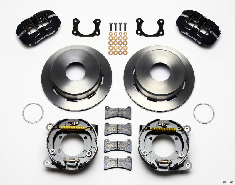 Wilwood Dynapro Low-Profile 11.00in P-Brake Kit New Big Ford 2.50in Offset - Mammoth Racing -