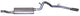 Gibson 07-09 Dodge Nitro R/T 4.0l 2.5in Cat-Back Single Exhaust - Stainless - Mammoth Racing -