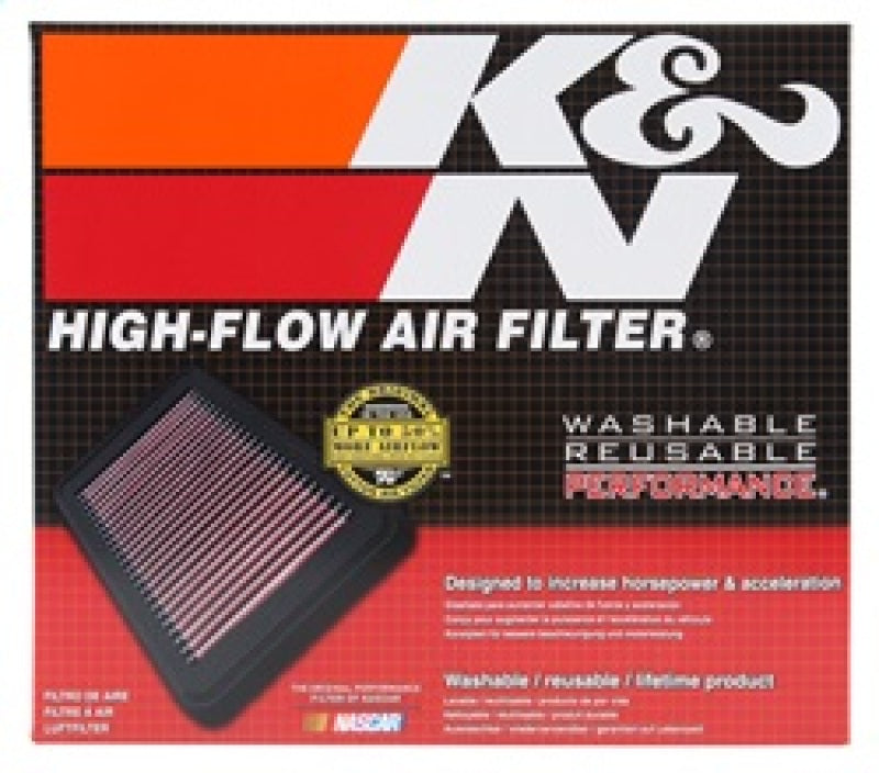 K&N 17-18 Alpha Romeo Giulia 2.9l V6 F/I Replacement Panel Air Filter - Mammoth Racing -