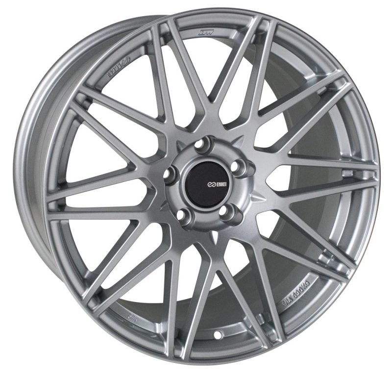 Enkei TMS 17x8 5x100 45mm Offset 72.6mm Bore Storm Gray Wheel - Mammoth Racing -