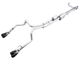 AWE Tuning 4th Gen GM 1500 6.2L 0FG Catback Split Rear Exit (w/ Bumper Cutouts) - Quad Diamond Tips - Mammoth Racing -