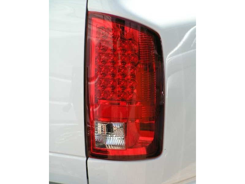 Spyder Dodge Ram 1500 09-14 LED Tail Lights Incandescen- Red Clear ALT-YD-DRAM09-LED-RC - Mammoth Racing -