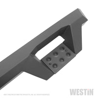 Westin 99-16 Ford F-250/350/450/550 CC (6.75ft Bed) HDX Drop Whl to Whl Nerf Step Bars - Text Blk - Mammoth Racing -