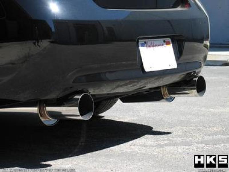 HKS 09-10+ G37 Sedan Hi-Power Rear Muffler - Mammoth Racing -