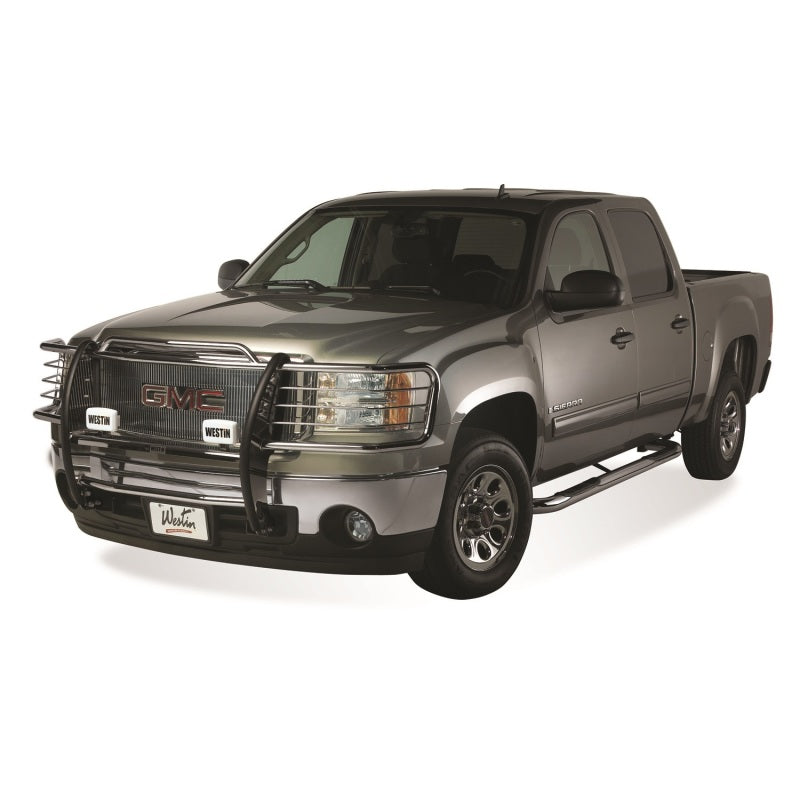 Westin 1999-2013 Chevy Silverado 1500 Crew Cab Signature 3 Nerf Step Bars - Chrome - Mammoth Racing -