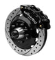 Wilwood Superlite 6R Front Brake Kit for 63-87 Chevy C10 Prospindle 13.06 in Diameter Black Calipers - My Store