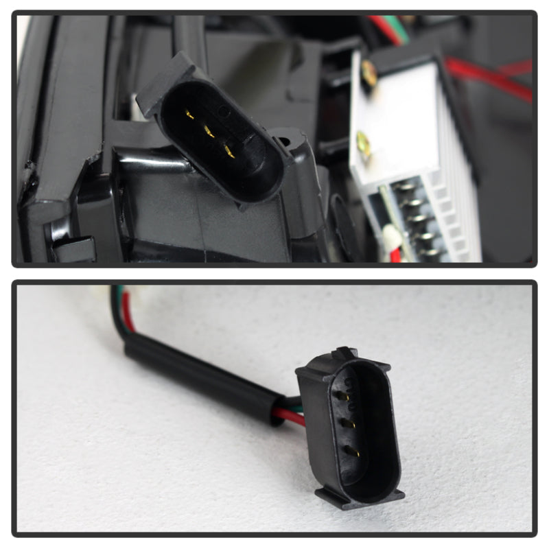 Spyder Ford F150 09-14 LED Tail Lights Black ALT-YD-FF15009-LED-BK - Mammoth Racing -