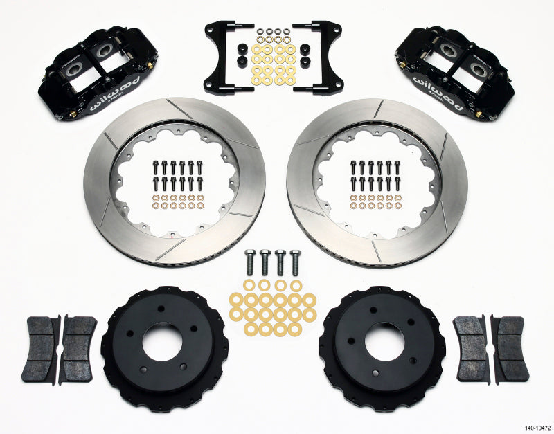 Wilwood Narrow Superlite 4R Rear Kit 14.00in 65-82 Corvette C2/c3 - Mammoth Racing -