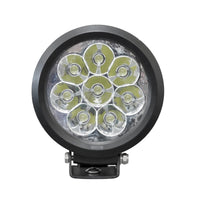 Westin Ultra LED Auxiliary Light 6.5 inch Spot w/10W Cree - Black - Mammoth Racing -