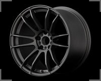 Gram Lights 57xtreme Spec-D 18x9.5 +12 5-114.3 Matte Graphite Wheel - Mammoth Racing -