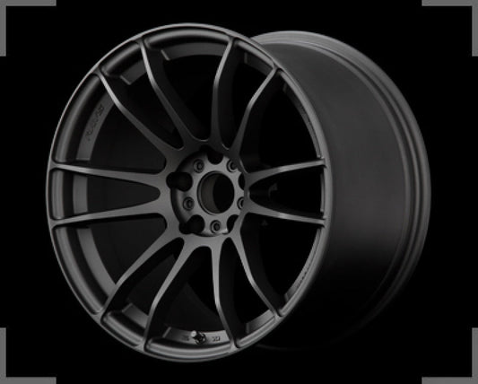 Gram Lights 57xtreme Spec-D 18x9.5 +12 5-114.3 Matte Graphite Wheel