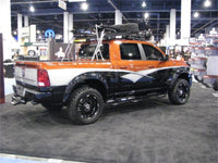 N-Fab Nerf Step 09-15.5 Dodge Ram 1500 Crew Cab 5.7ft Bed - Gloss Black - Bed Access - 3in - Mammoth Racing -