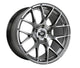 Enkei Raijin 18x8 45mm Offset 5x114.3 Bolt Pattern 72.6 Bore Dia Hyper Silver Wheel - My Store