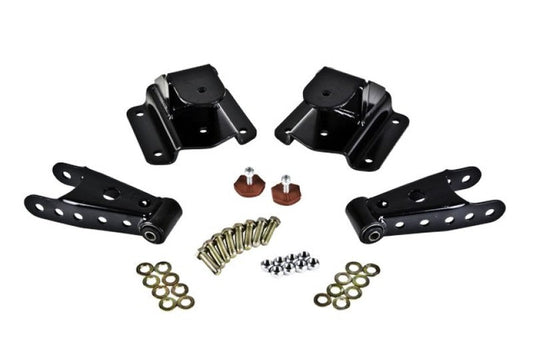 Belltech Shackle AND Hanger KIT 94-99 RAM 1500 StdCab 4inch - Mammoth Racing -