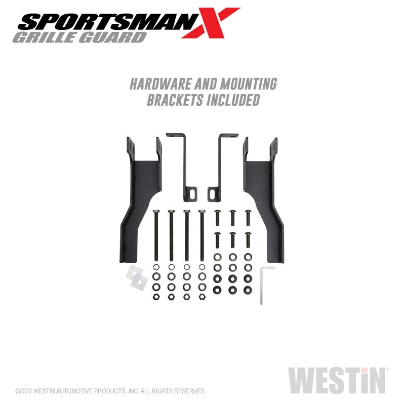 Westin 19-20 Ram 2500/3500 Sportsman X Grille Guard - Textured Black - Mammoth Racing -