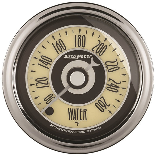 Autometer Cruiser Ad 2-1/16in Full Sweep Electric 100-260 Deg F Water Temperture Gauge - My Store