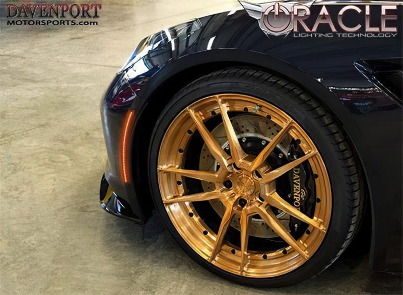 Oracle Chevrolet Corvette C7 Concept Sidemarker Set - Tinted - No Paint - Mammoth Racing -