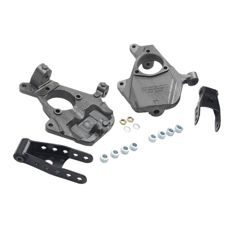 Belltech Lowering KIT 16-18 Chevy Silverado 1500 2in Front/3in Rear - Mammoth Racing -