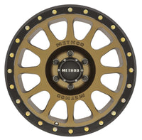 Method Mr305 NV 18x9 0mm Offset 6x5.5 108mm CB Method Bronze/Black Street Loc Wheel - Mammoth Racing -