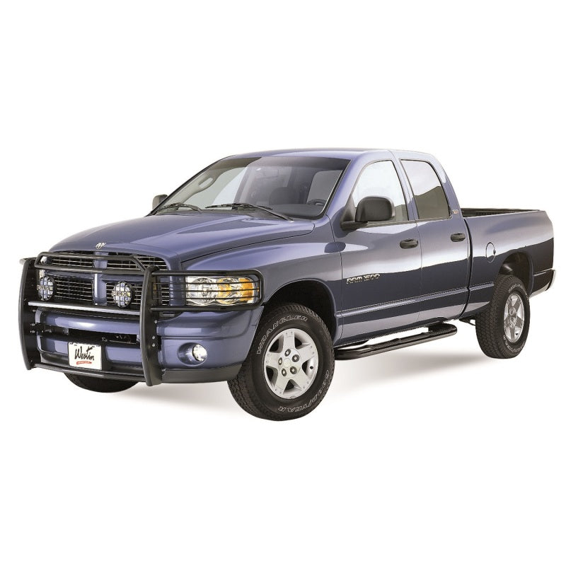 Westin 2002-2008 Dodge Ram 1500 Quad Cab Signature 3 Nerf Step Bars - Black - Mammoth Racing -