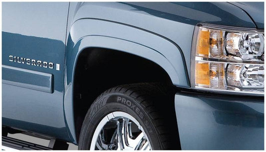 Bushwacker 07-14 Chevy Silverado 2500 HD OE Style Flares 2pc - Black - Mammoth Racing -