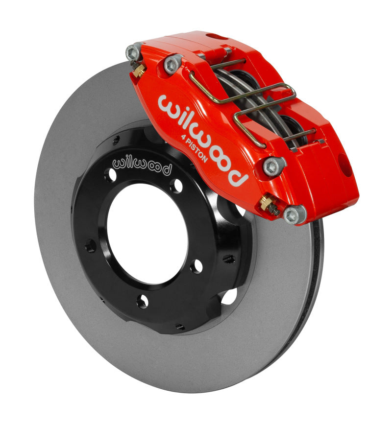 Wilwood Dynapro Radial Front Kit 11in Rotors Red 61-67 Jaguar XKE w/ Lines - My Store