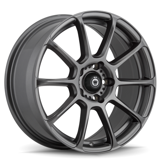 Konig Runlite 17x7.5 4x100 Et45 Matte Grey - Mammoth Racing -