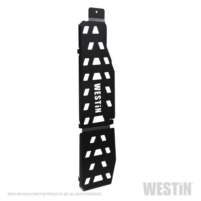 Westin 18-22 Jeep Wrangler JLU 4dr. (Excl. 4xe) Gas Tank Skid Plate - Tex. Blk - Mammoth Racing -
