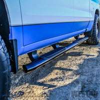 Westin 2019 Chevrolet Silverado/Sierra 1500 Crew Cab Non LD PRO TRAXX 5 Oval Nerf Step Bars - Black - Mammoth Racing -