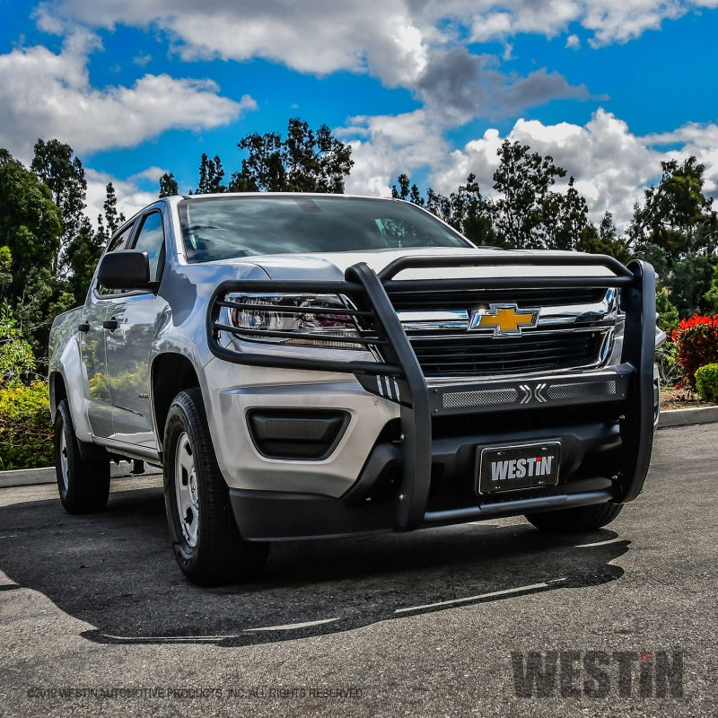Westin 15-20 Chevrolet Colorado Sportsman X Grille Guard - Textured Black - Mammoth Racing -