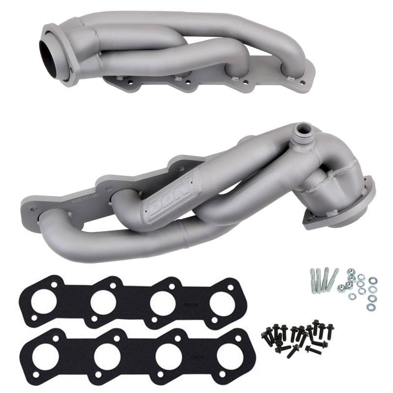 BBK 99-03 Ford F Series Truck 5.4 Shorty Tuned Length Exhaust Headers - 1-5/8 Titanium Ceramic - Mammoth Racing -