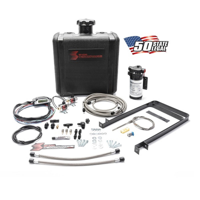Snow Performance Stg 3 Boost Cooler Water Injection Kit TD Univ. (SS Braided Line and 4AN Fittings) - My Store