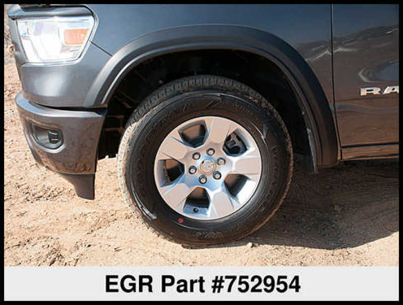 EGR 2019 RAM 1500 Rugged Style Fender Flares - Set - Mammoth Racing -