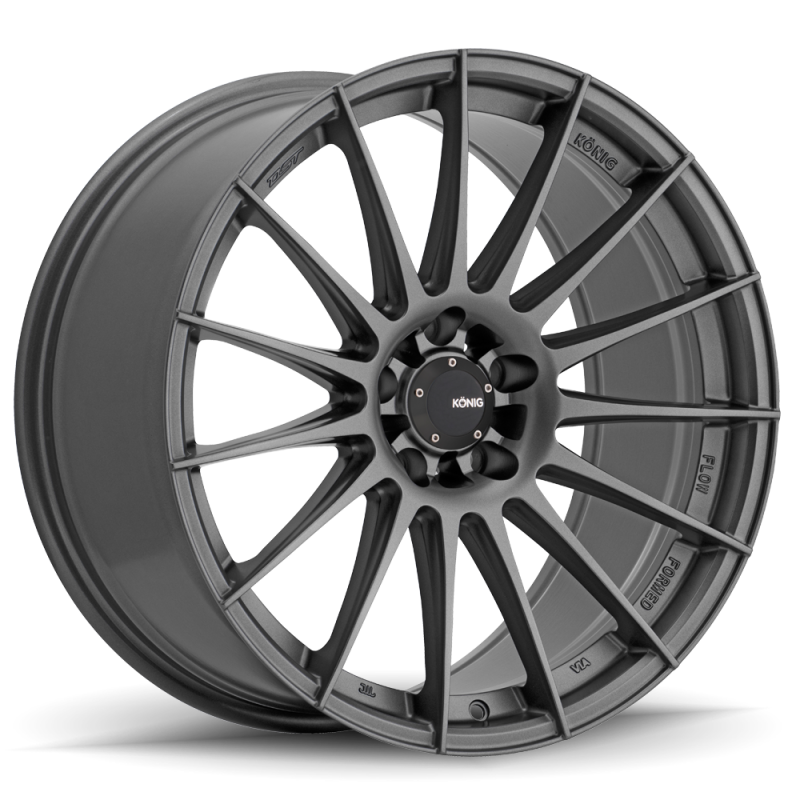 Konig Rennform 18x8 5x114.3 Et45 Matte Grey - Mammoth Racing -