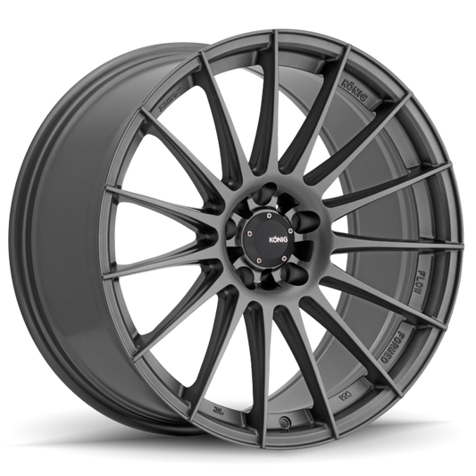 Konig Rennform 18x8 5x114.3 Et35 Matte Grey - Mammoth Racing -
