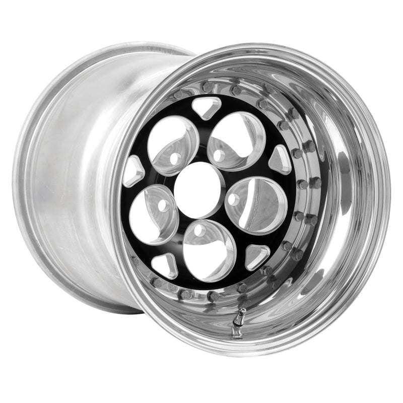 Weld Magnum III 15x10 / 5x4.5 BP / 4.5in. BS Black Wheel - Non-Beadlock - Mammoth Racing -