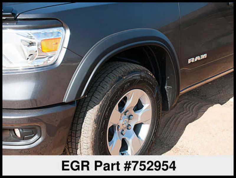 EGR 2019 RAM 1500 Rugged Style Fender Flares - Set - Mammoth Racing -