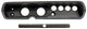 Autometer 64-65 Chevy Chevelle Direct Fit Gauge Panel 3-3/8in x2 / 2-1/16in x4 - My Store