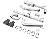 AWE 2022 VW GTI MK8  Track Edition Exhaust - Diamond Black Tips - Mammoth Racing -