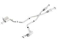 Borla 2015 Jeep Grand Cherokee SRT8 S-Type Dual Round Rolled Exit Catback Exhaust - My Store