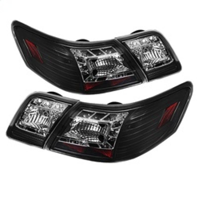 Spyder Toyota Camry (does not fit the Hybrid)07-09 LED Tail Lights Black ALT-YD-TCAM07-LED-BK - Mammoth Racing -