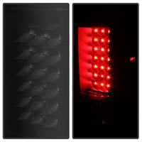 Xtune Chevy Silverado 07-13 LED Tail Lights Black Smoke ALT-JH-CS07-LED-BKSM - Mammoth Racing -