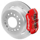 Wilwood Dynapro Rear Parking Brake Kit Undrilled Rotors (Red) 1964-1971 Buick/Olds/Pontiac - My Store