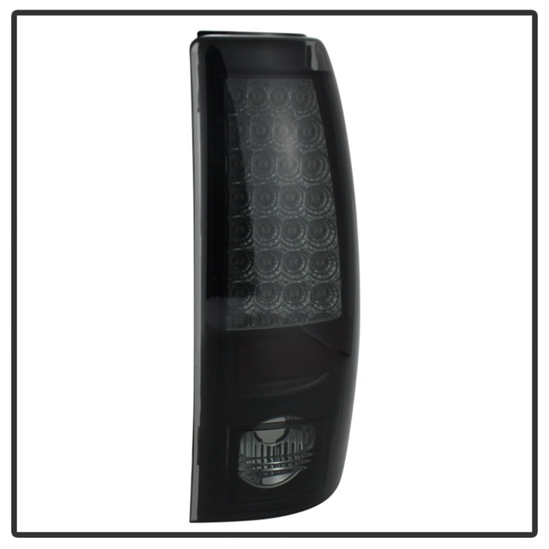 Spyder Chevy Silverado 1500 03-06 (Not Fit Stepside)LED Tail Lights Blk Smke ALT-YD-CS03-LED-BSM - Mammoth Racing -