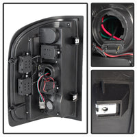 Xtune Chevy Silverado 07-13 LED Tail Lights Black Smoke ALT-JH-CS07-LED-BKSM - Mammoth Racing -