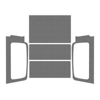 DEI 04-06 Jeep Wrangler LJ Unliminted Headliner Complete Kit - Gray - Mammoth Racing -
