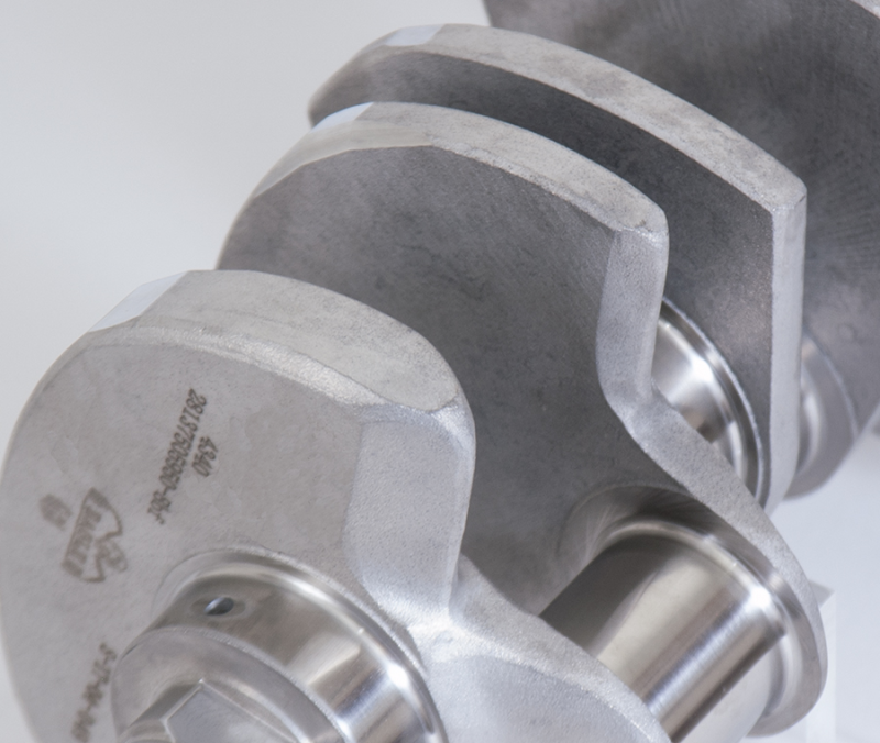 Eagle Ford 4.6 Stroker 1.889in Rod Journal / 3.750in Stroke 4340 Forged Crankshaft - Mammoth Racing -