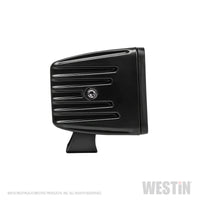 Westin HyperQ LED Auxiliary Lights 3in x 3in cube 20w Flood - Black - Mammoth Racing -