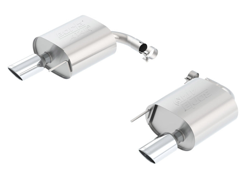 Borla Atak Rear Section 15-17 Ford Mustang 2.3L EcoBoost MT/AT 2.25in pipe 4in tip - My Store